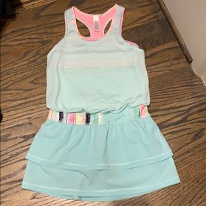 Ivivva girls sports dress w/shorts